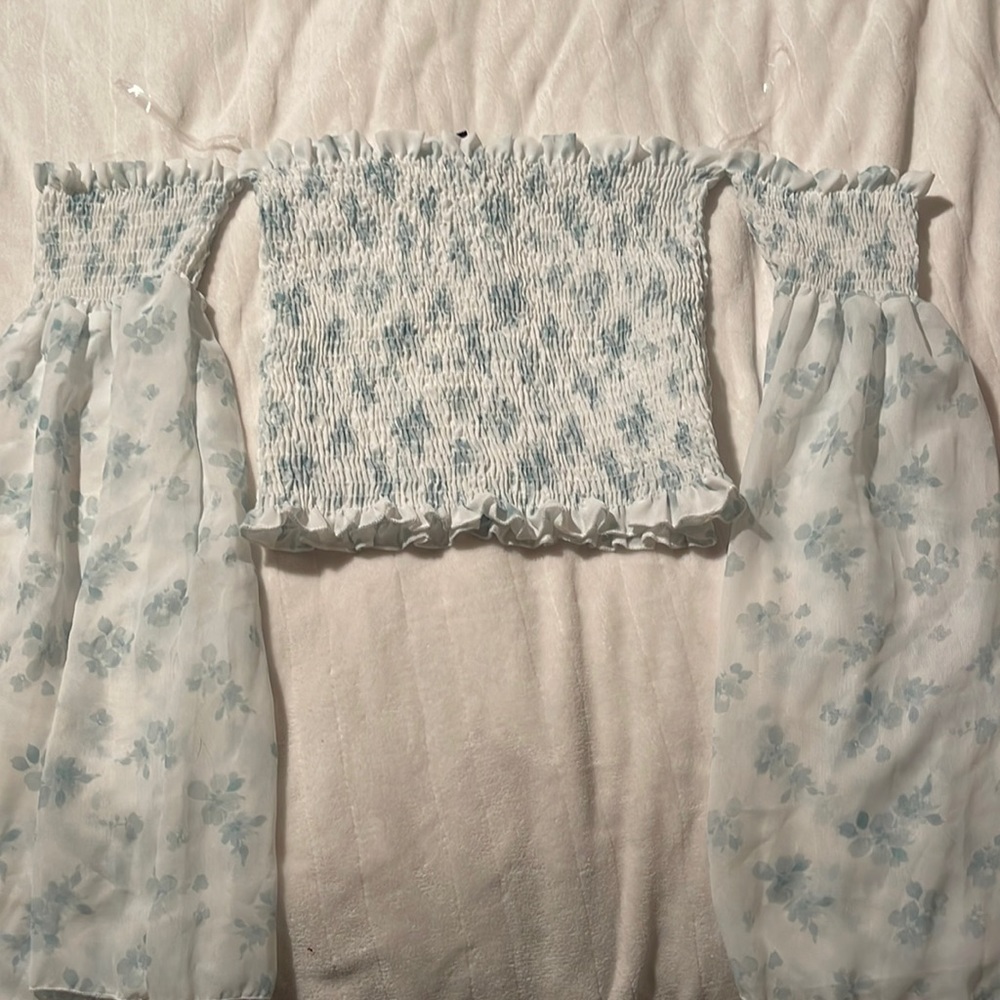 Floral Off the Shoulder Top